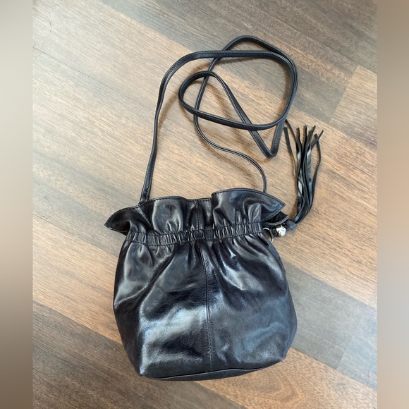 HOBO The Original Bucket Black Crossbody Bag H8.5’ X W9.5’X D3.5’ - Picture 8 of 12